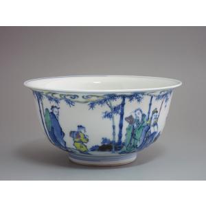 黄交趾鳳凰紋 菓子器／懐石鉢 平安雲楽造 共箱 : 茶道具商 越中屋