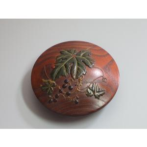 a608　莨盆　櫛型　粒足　妙心斉好写　表千家7代　川端　近左　茶道具　古物 a608莨盆櫛型粒足妙心斉好写表千家7代川端近左茶道具古物