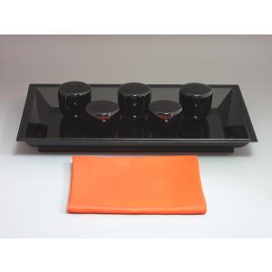 青釉三ツ具足 川崎和楽造 共箱 : 茶道具商 越中屋 - 通販 - Yahoo