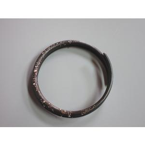 茶道具 茶入 お濃茶器 肩衝茶入 肩付茶入 山口錠鉄作 仕服 大燈金襴