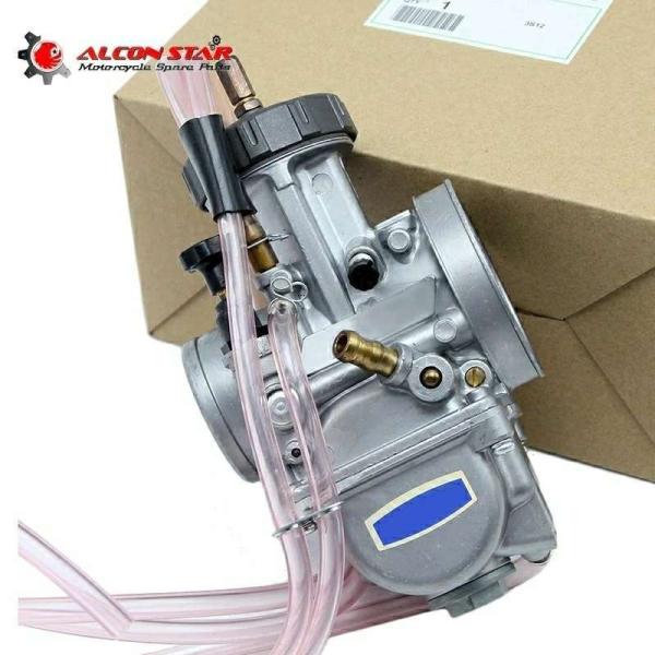 KEIHINタイプ PWKレーシングキャブレター口径33-34-35-36-38-40-42 TW ...