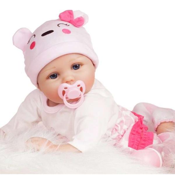 リボーンドール リアル 赤ちゃん人形 トドラードール ベビードール 55cm 着せ替え可能 高級 か...