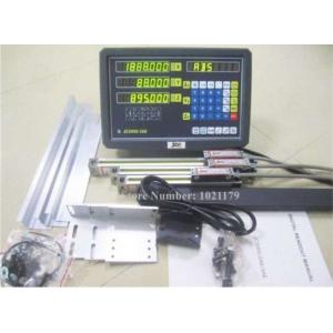 フライス 旋盤 ボーリング グラインダーマシン キット 3軸 デジタル リニアスケール 100〜10...