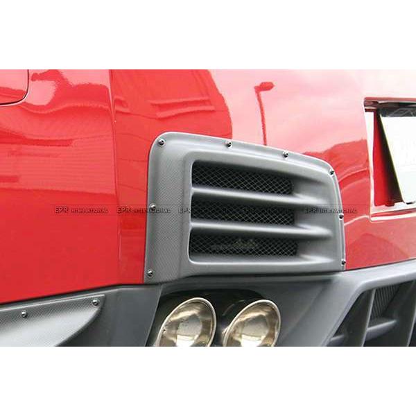 ★新品 日産 GT-R R35 2008-2016 リアバンパー ダクト レーシングトリム★