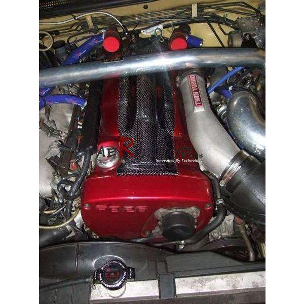 カーボンプラグカバーー GT-R R32/R33/R34 カーボン エンジンカバー RB26 DET...