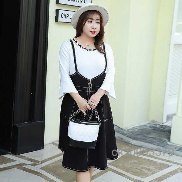 ワンピース 大きいサイズ レディース セットアップ LL 2L 3L 4L 体型カバー 着痩せ 30...