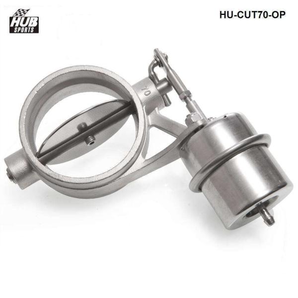 70mm 負圧で閉! マフラー排気可変バルブ 70-80可能! APEX ECV より使いやすい サ...