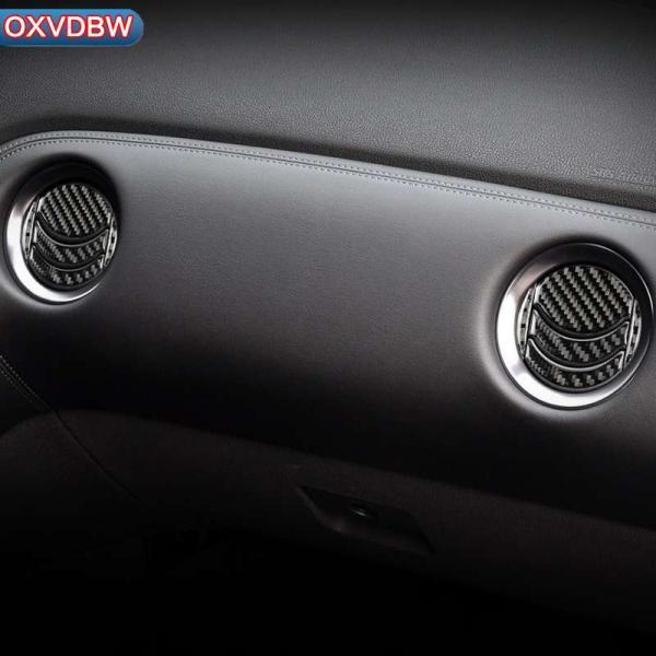 GTR R35 2009-2015 空調 吹出口 カーボン ファイバー ステッカー 4枚セット