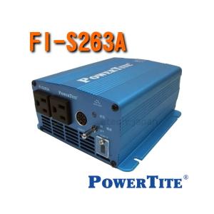 FI-S263A　未来舎（POWERTITE）　正弦波インバーター　電源電圧：12V　（260W）
