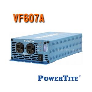 VF607A　未来舎（POWERTITE）　正弦波インバーター　電源電圧：12V　（600W）