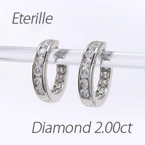 ダイヤモンド ピアス フープ ゴールド 18k ...の商品画像