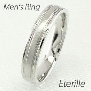 リング メンズ 指輪 マリッジ 結婚 つや消し 地金 プラチナ 900 母の日