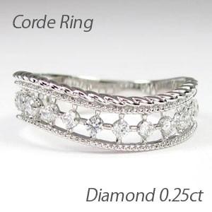 ダイヤモンド リング 指輪 ゴールド 18k ダイヤ アンティーク ミル バレンタイン