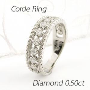 ダイヤモンド リング 指輪 ダイヤ アンティーク ミル プラチナ 900 バレンタイン