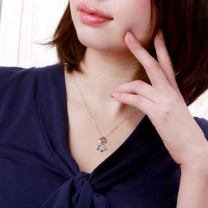 ダイヤモンド ネックレス レディース k18 ...の詳細画像4