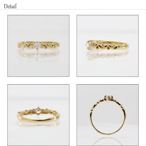 リング 指輪 レディース アクアマリン 一粒石...の詳細画像3
