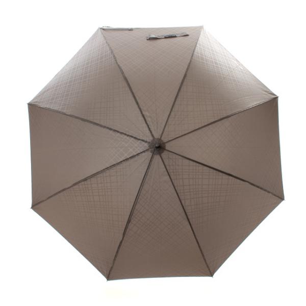 紳士 バイヤス格子 プリント 長傘 COMME des COMME ジャンプタイプで使いやすい 防水...