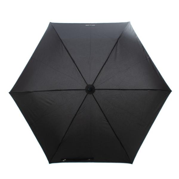 紳士 裾パイピング無地 ミニ傘 COMME des COMME 簡単開閉タイプで使いやすい 防水 撥...