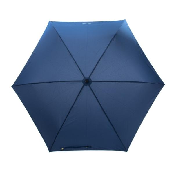 紳士 裾パイピング無地 ミニ傘 COMME des COMME 簡単開閉タイプで使いやすい 防水 撥...