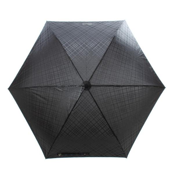 紳士 バイヤス格子プリント ミニ傘 COMME des COMME 簡単開閉タイプで使いやすい 防水...