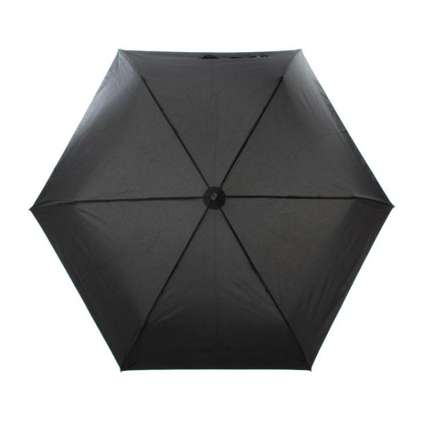 フラット型でバックの隙間に収納しやすい傘！ 超大判！ 雨 耐風骨ミニ傘 ６５cm ６本骨  使いやす...
