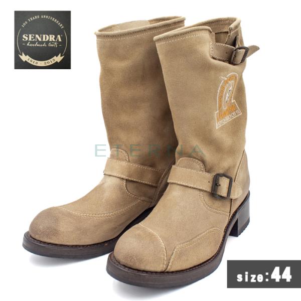 アウトレット SENDRA センドラ 3565 メンズ 靴 シューズ エンジニアブーツ レザー スエ...