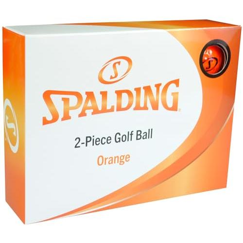 SPALDING(スポルディング) ゴルフボール 1ダース(12個入り) オレンジ SPBA-376...