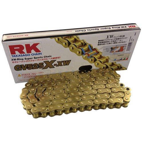 アールケー(RK) チェーンジョイント GV525X-XW カシメ式 電着ゴールドコート