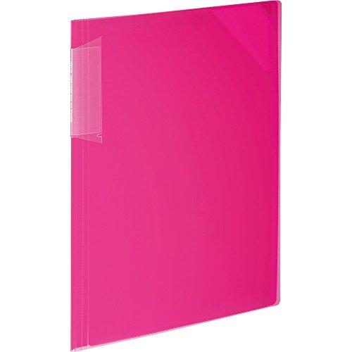 コクヨ ファイル クリヤーホルダーブック ノビータ 固定式 A4 6P ピンク フ-N5710P -...