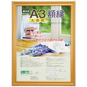 ナカバヤシ 木製軽量額縁 金ケシ 賞状 大賞状 フ-KWP-41 [オフィス用品]
