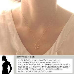 18金 ネックレス レディース K18 ダイヤ...の詳細画像1