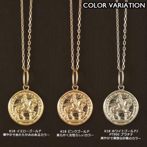 18金 ネックレス レディース メンズ コイン...の詳細画像4