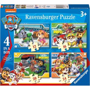 パウパトロール ジグソーパズル 4タイプ入り 19×14センチ シーズン2 デザイン Ravensburger社｜eternalgame