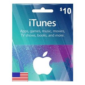 【メール通知】ITUNES USD10 GIFT CARD iTunes アイチューンズ ギフトカー...