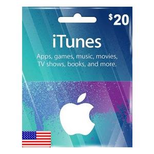 ITUNES USD20 GIFT CARD iTunes アイチューンズ ギフトカード