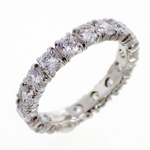 Cartier ダイヤモンドエタニティリング Cartier（カルティエ） （新品仕上げ済）カルティエ プリンセスカット