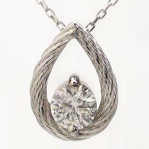 一粒 ダイヤ ソリティア プラチナ900 pt900 ダイヤモンド 0.2ct ネックレス ペンダント レディース アクセサリー｜eternally