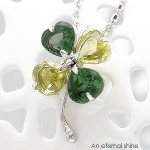 クローバー ネックレス セミオーダー 四葉のクローバー ペンダント