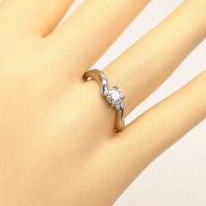 指輪 ダイヤリング 0.3ct k18ゴールド...の詳細画像4