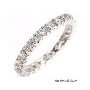 指輪 エメラルド ダイヤモンド 0.12ct ハーフエタニティリング リング