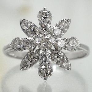 指輪 ダイヤモンド リング 1ct プラチナ90...の商品画像