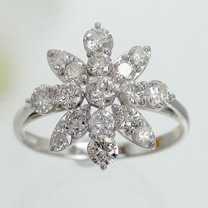 指輪 ダイヤモンド リング 1ct プラチナ9...の詳細画像2