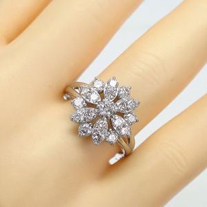 指輪 ダイヤモンド リング 1ct プラチナ9...の詳細画像4