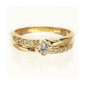 指輪 ダイヤモンド リング ダイヤモンド 0.3ct リング 甲丸 k18ゴールド 18金 レディース ジュエリー アクセサリー