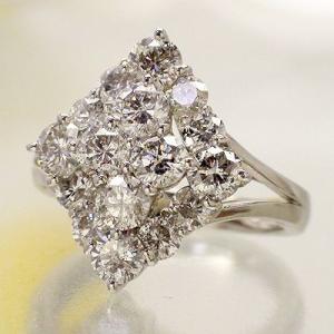 指輪 ダイヤモンド リング 2ct プラチナ90...の商品画像