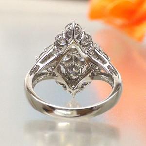 指輪 ダイヤモンド リング 2ct プラチナ9...の詳細画像2