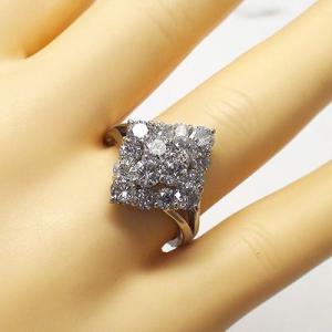 指輪 ダイヤモンド リング 2ct プラチナ9...の詳細画像3