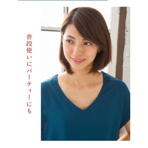 一粒ダイヤモンド ネックレス 0.5ct アッ...の詳細画像4