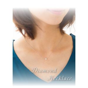 一粒ダイヤモンド ネックレス 0.5ct アッ...の詳細画像5