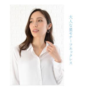 一粒ダイヤモンド ネックレス k18 ゴールド...の詳細画像4
